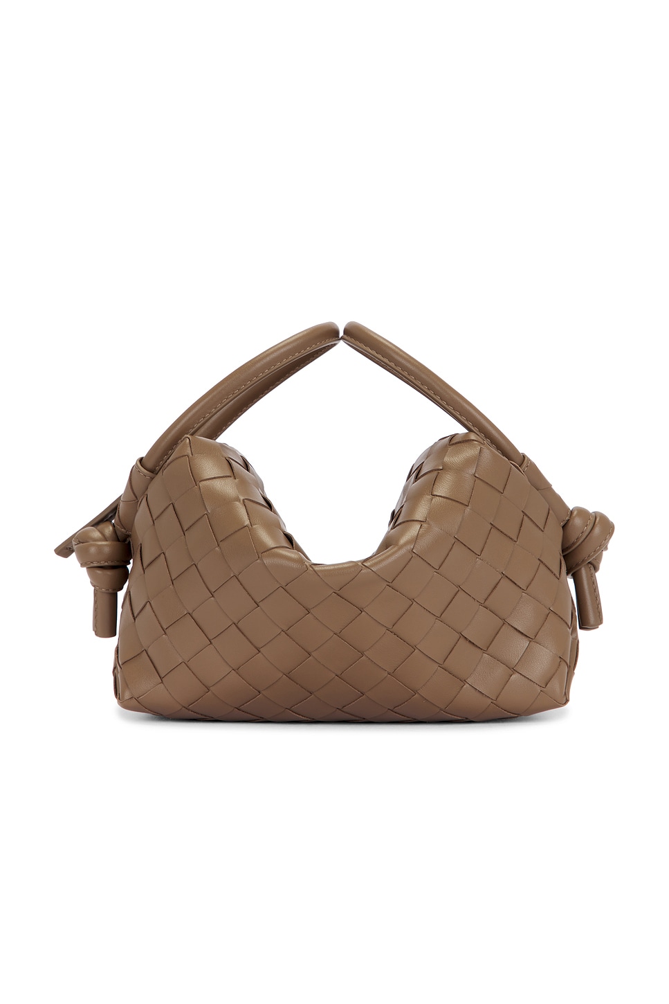 Small Loop Crossbody Bag in Brown