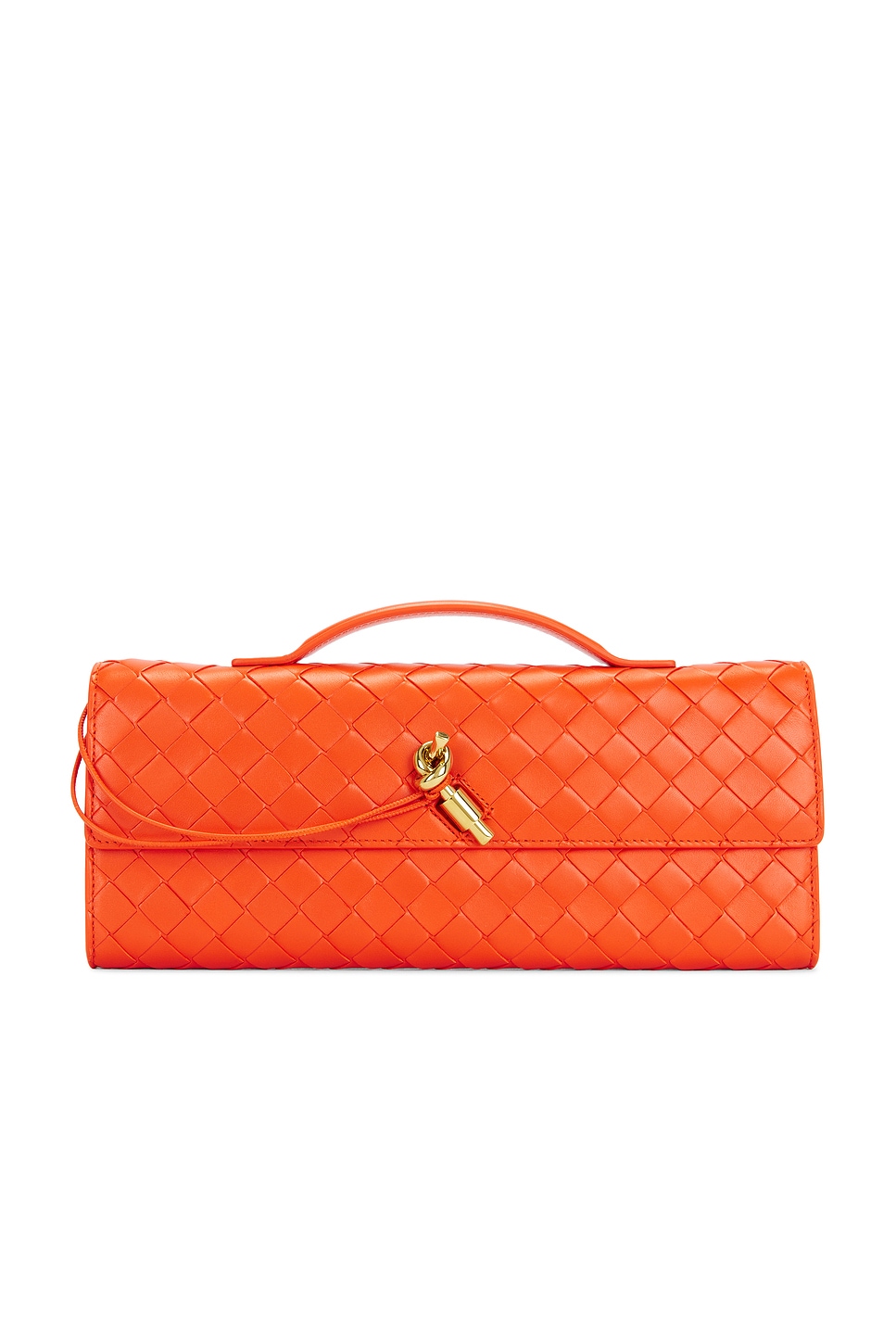 Andiamo Long Clutch in Orange