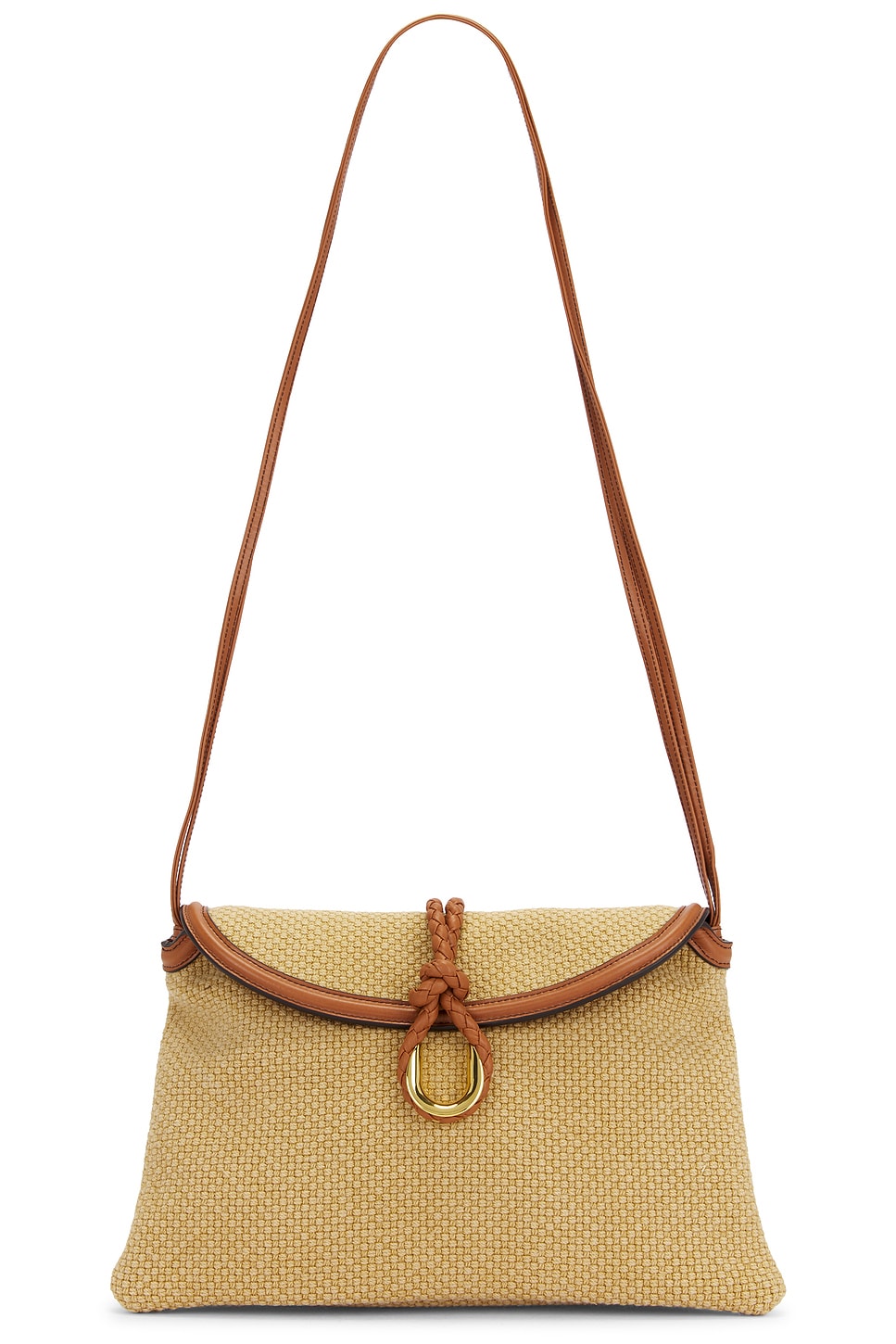 Bottega Veneta Medium Liberta Bag In Cane Sugar  Light Wood  Fondant  & Muse 