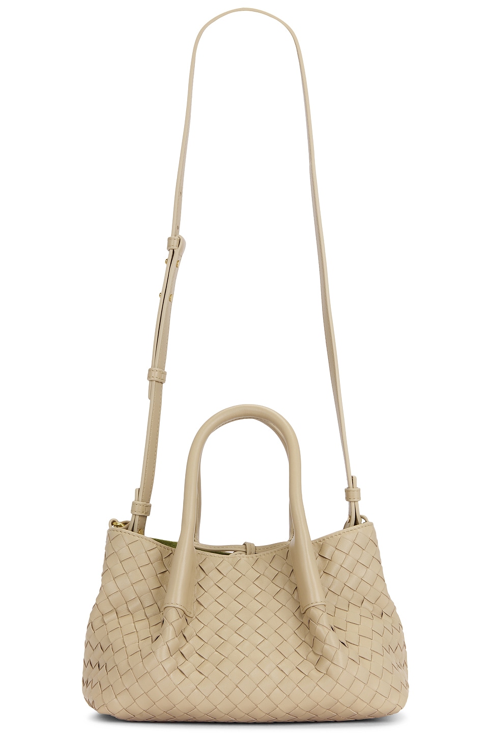 Bottega Veneta Small Pinacoteca Tote Bag In Beige | ModeSens