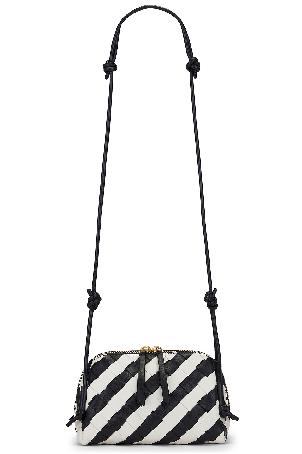 Concert Pouch in White,Black