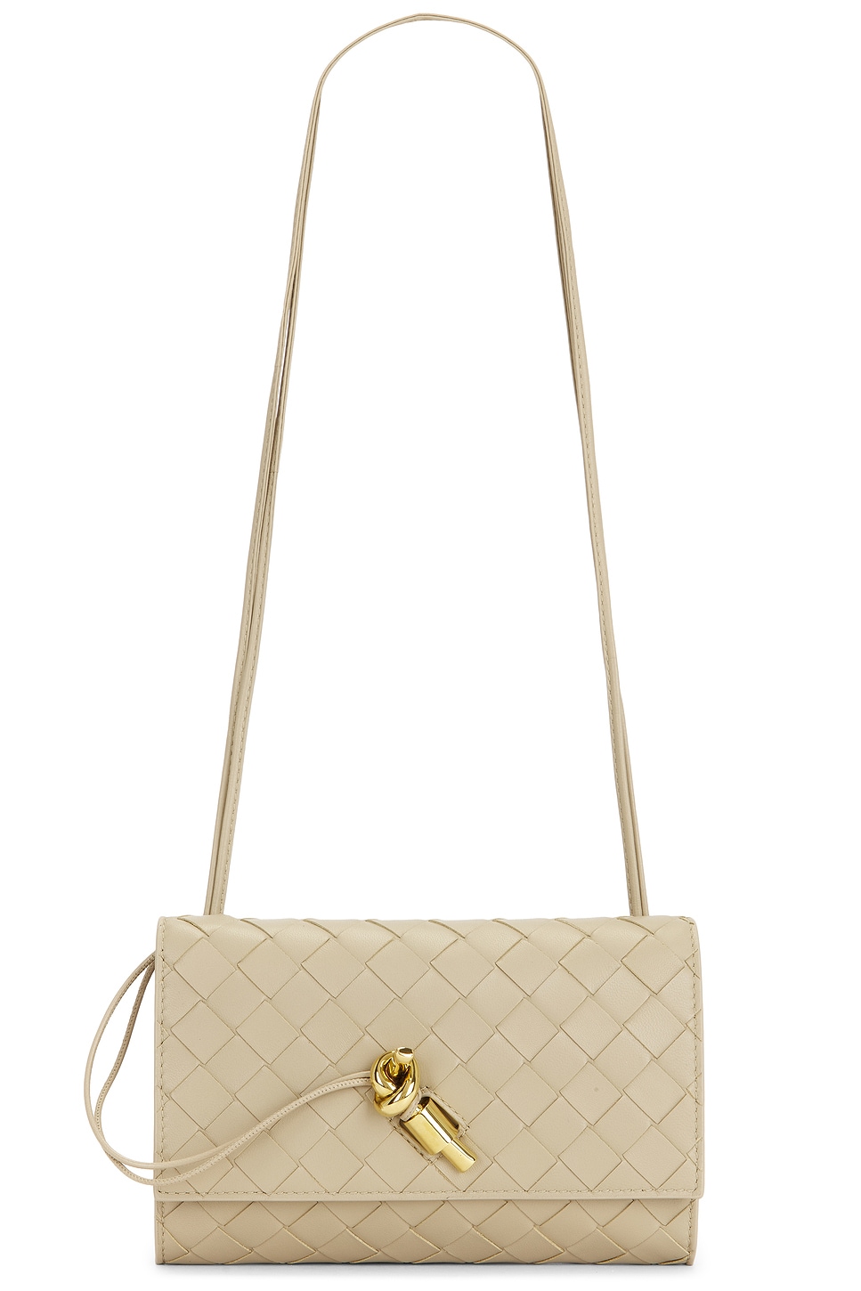 Bottega Veneta Andiamo Wallet On Strap