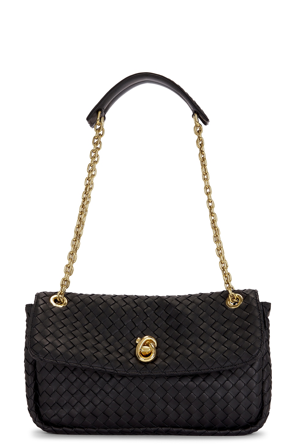 Bottega Veneta Madison Bag in Black