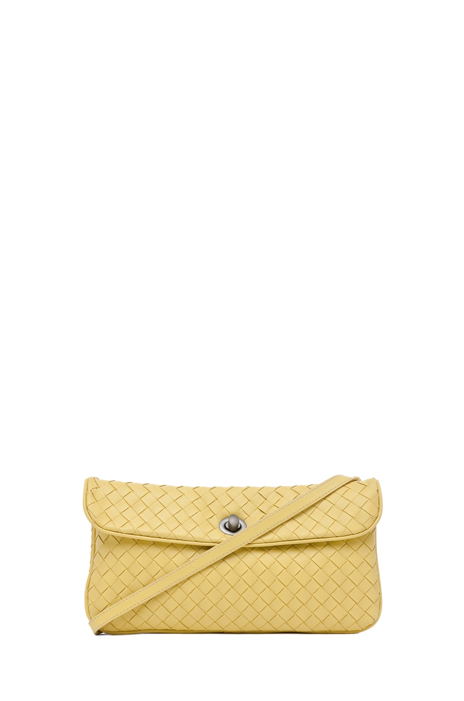 Image 1 of Bottega Veneta Crossbody Bag in Citrus Yellow