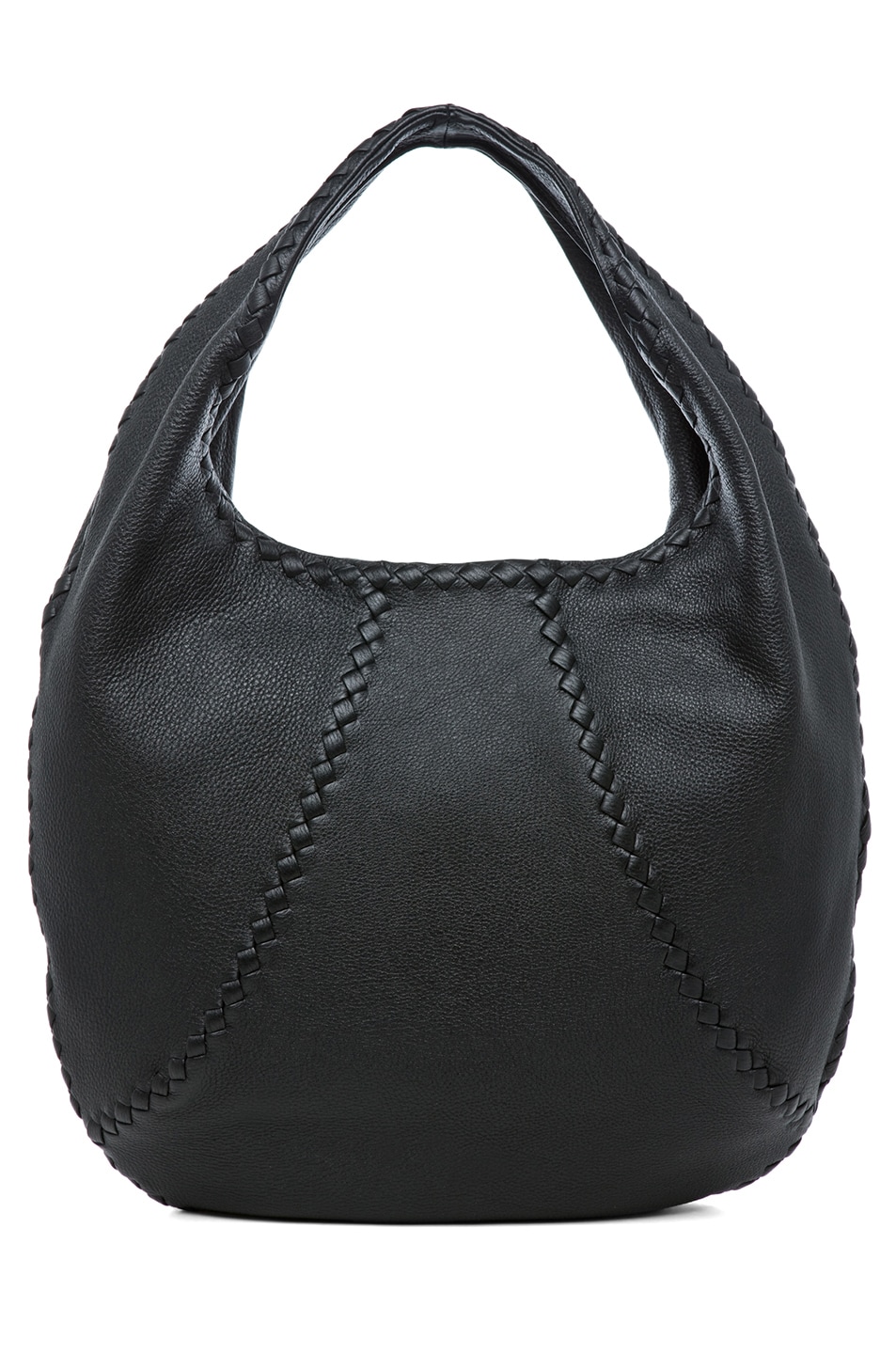 Bottega Veneta Hobo Bag in Black | FWRD