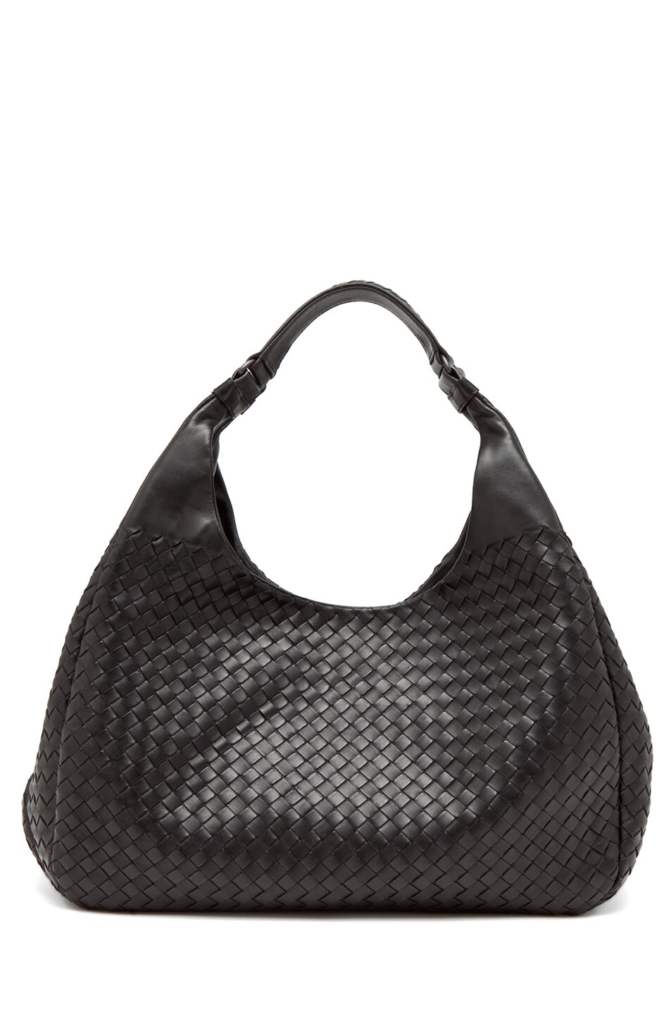 Image 1 of Bottega Veneta Big Woven Bag in Black