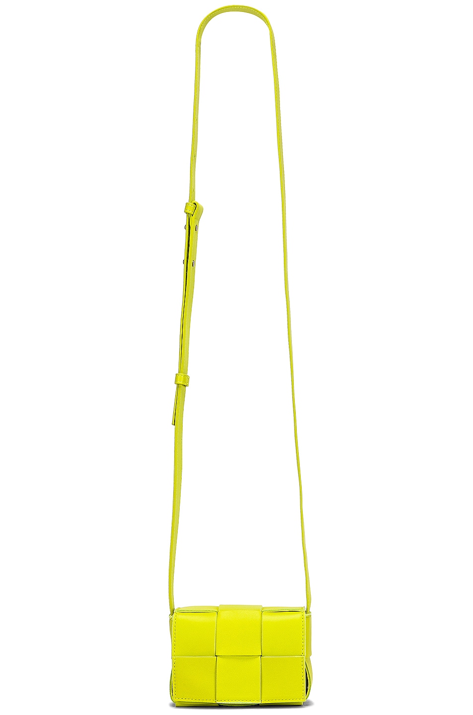 Candy Cassette Crossbody Bag in Lemon