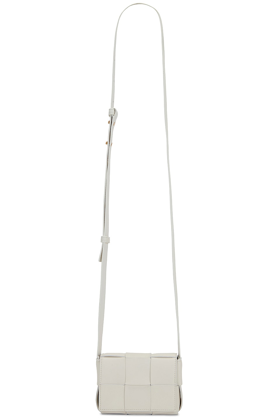 Candy Cassette Crossbody Bag in White