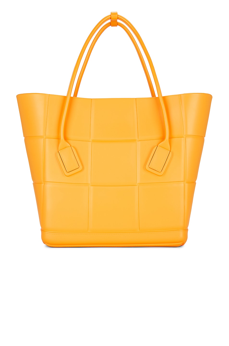 Medium Arco Shopping Tote Bag in Orange