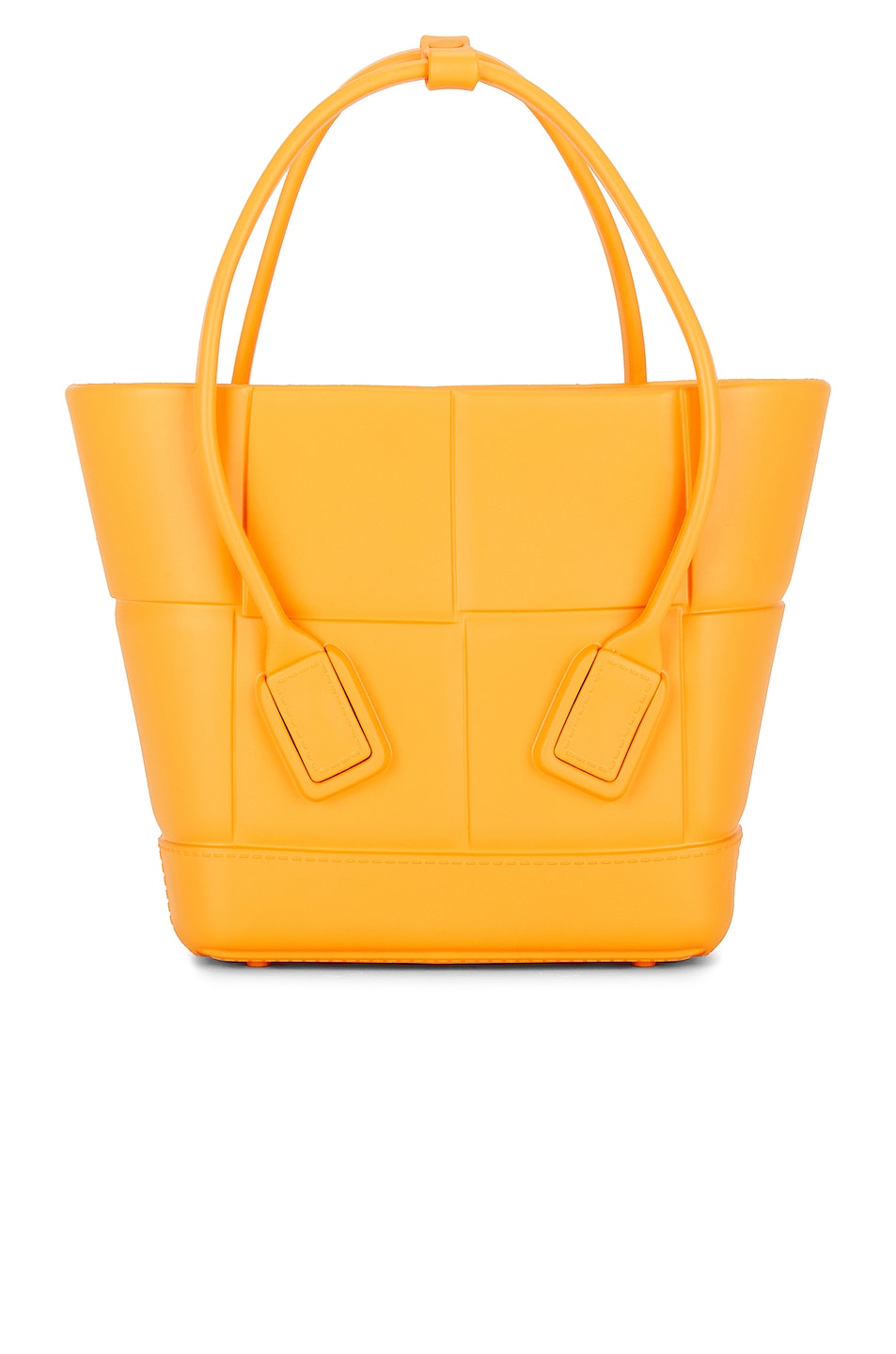 Bottega Veneta Mini Arco Shopping Tote Bag in Orange