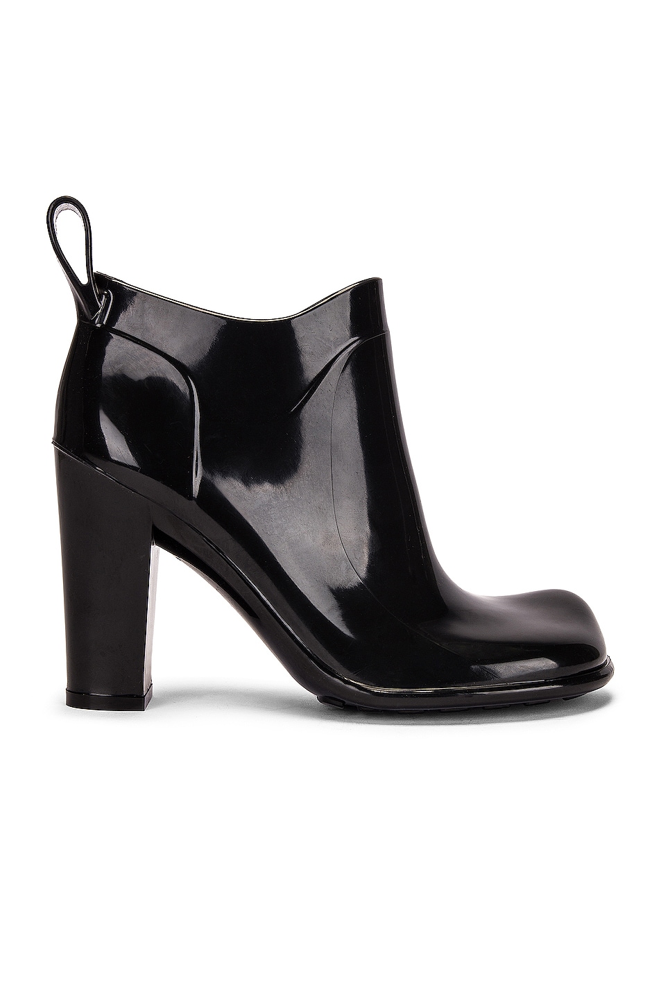 Image 1 of Bottega Veneta Rubber Ankle Boots in Black