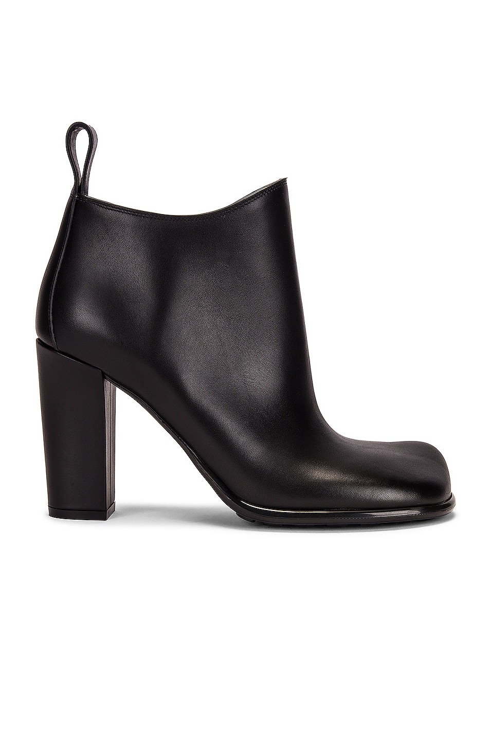 Image 1 of Bottega Veneta Leather Ankle Boots in Black