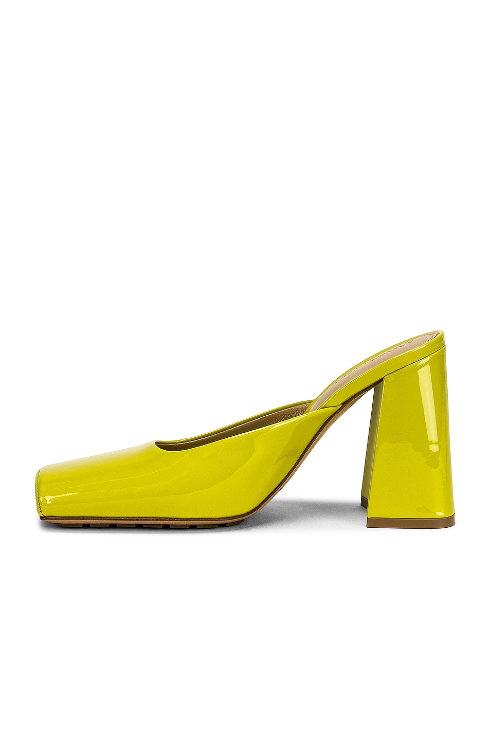 Bottega Veneta - Tower Square Toe Mule Pumps | Plush