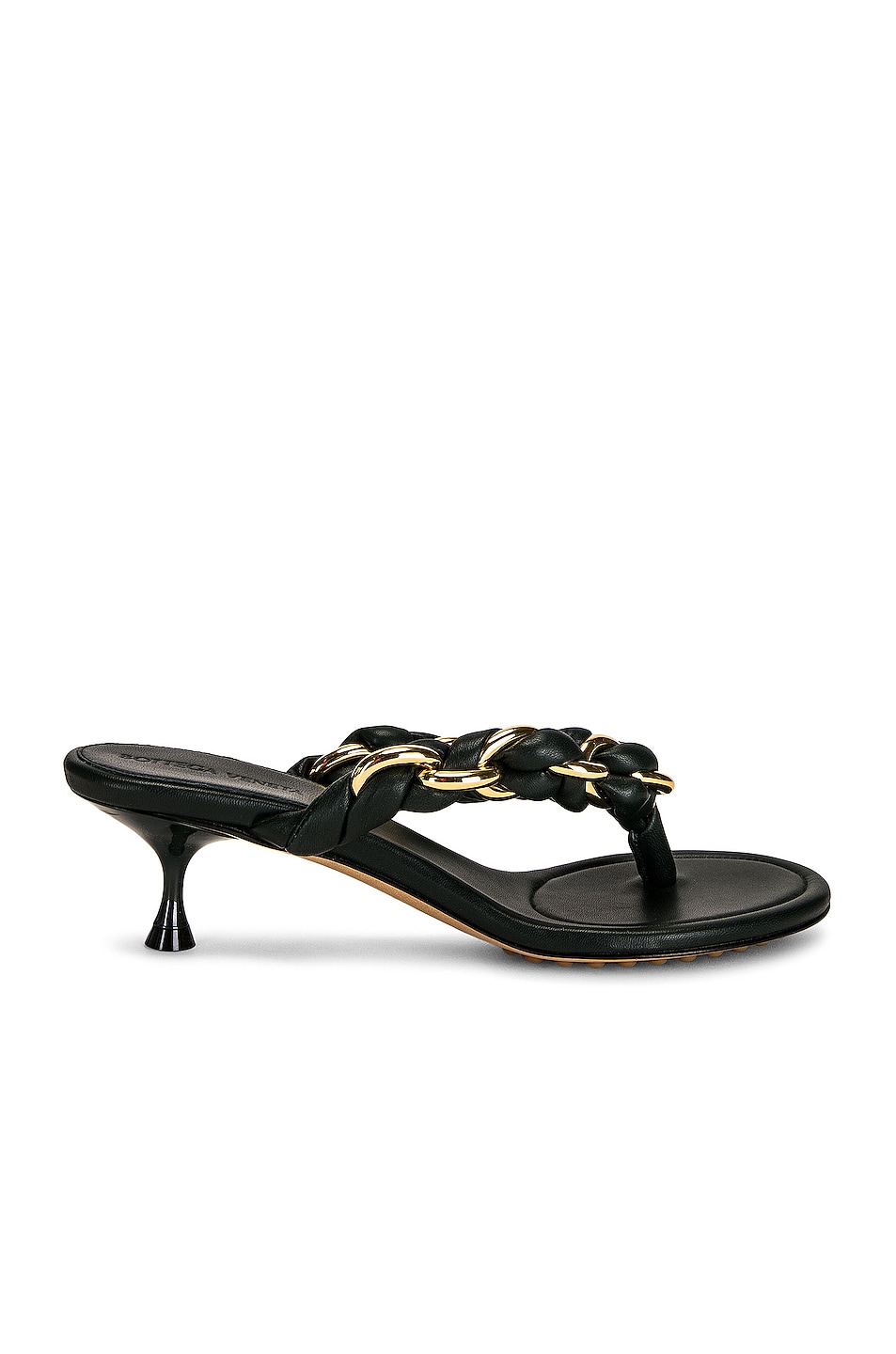 Image 1 of Bottega Veneta Dot Sandals in Inkwell