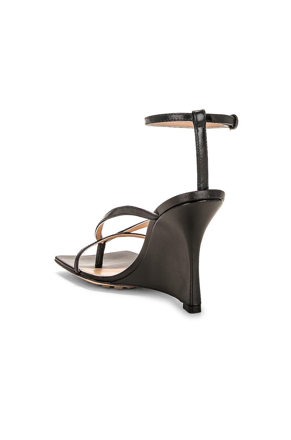 Bottega Veneta Stretch Ankle Strap Wedge Sandal thumbnail