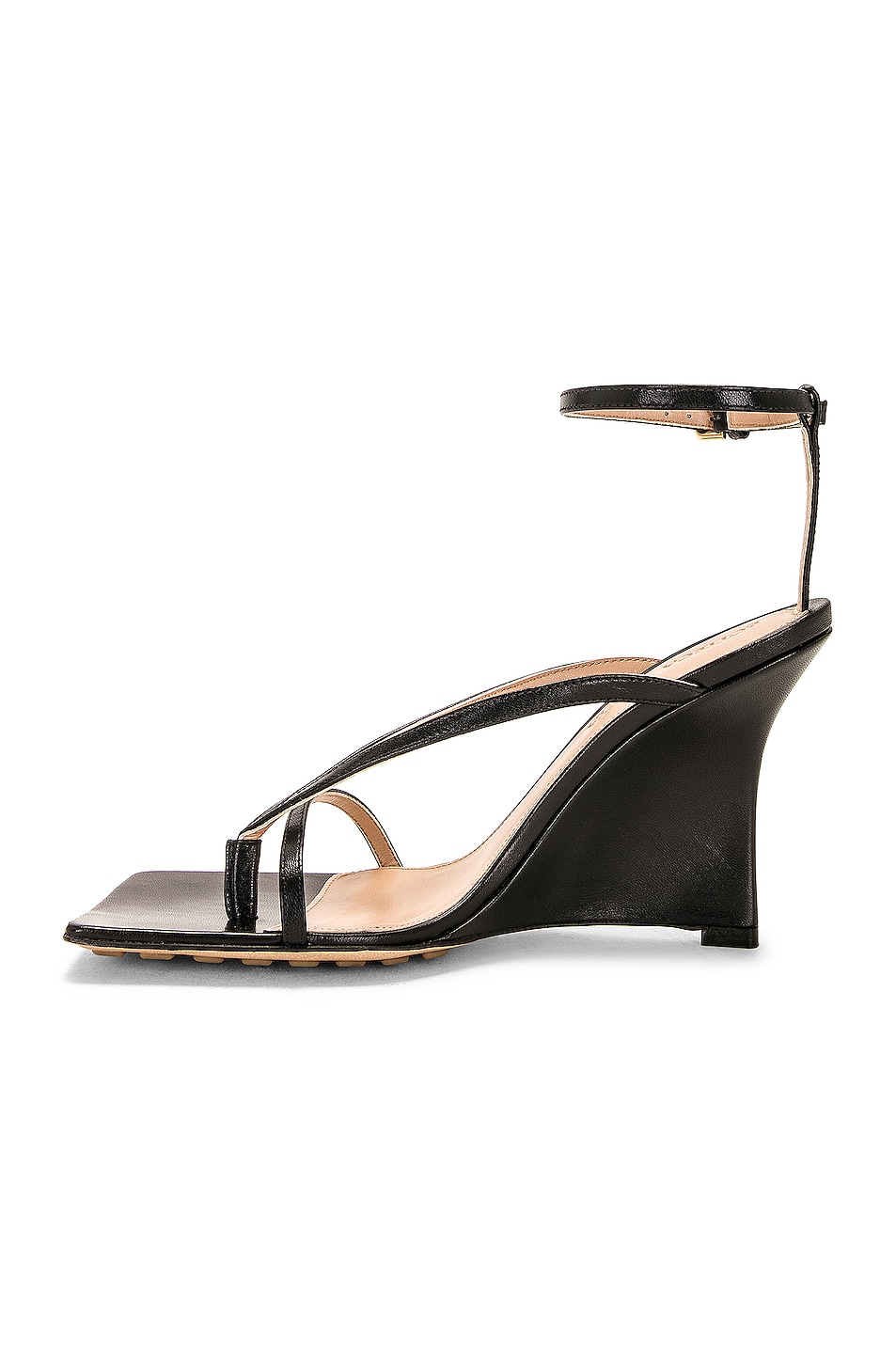 Bottega Veneta Stretch Ankle Strap Wedge Sandal thumbnail