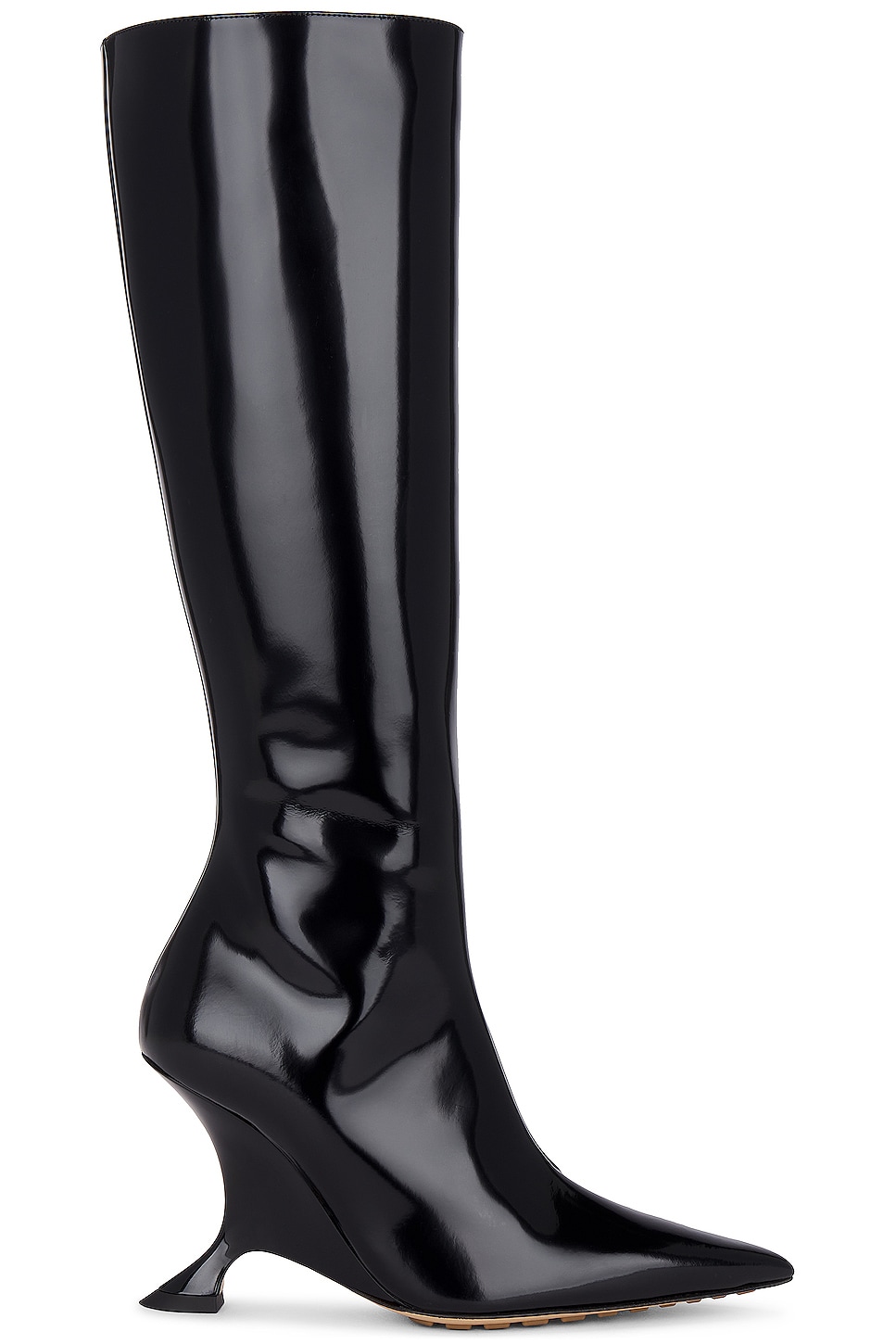 Image 1 of Bottega Veneta Rocket Knee High Boot in Black