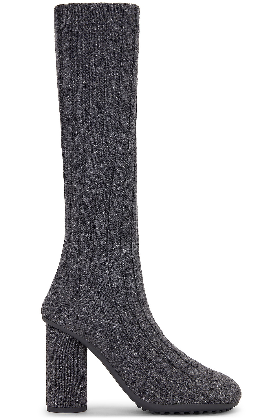 Image 1 of Bottega Veneta Atomic Wool Sock Boot in Anthracite