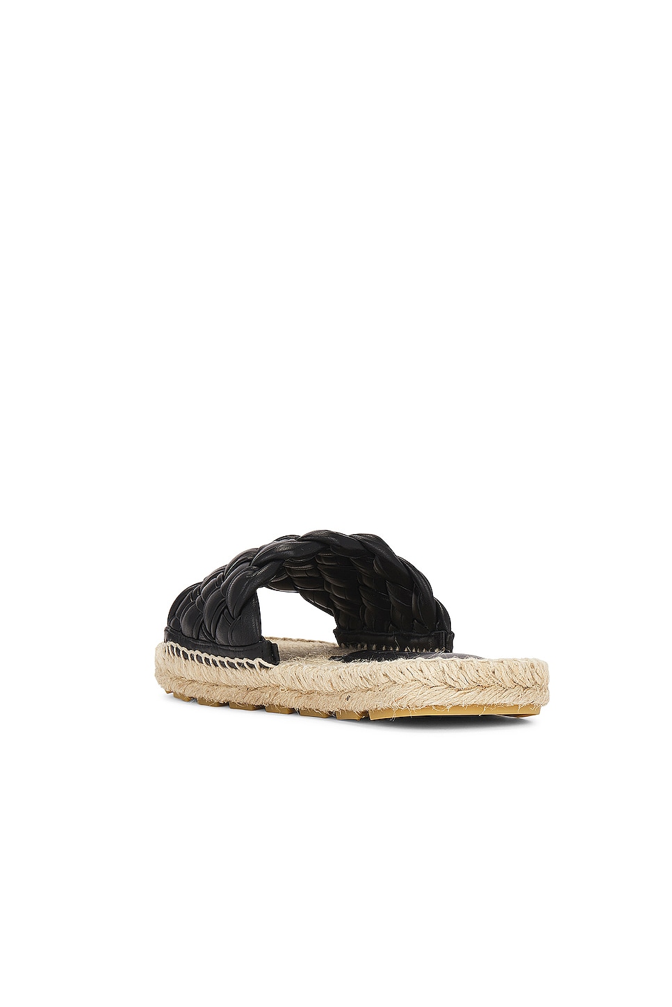 Bottega Veneta Jack Mule Espadrille Leather Sandal