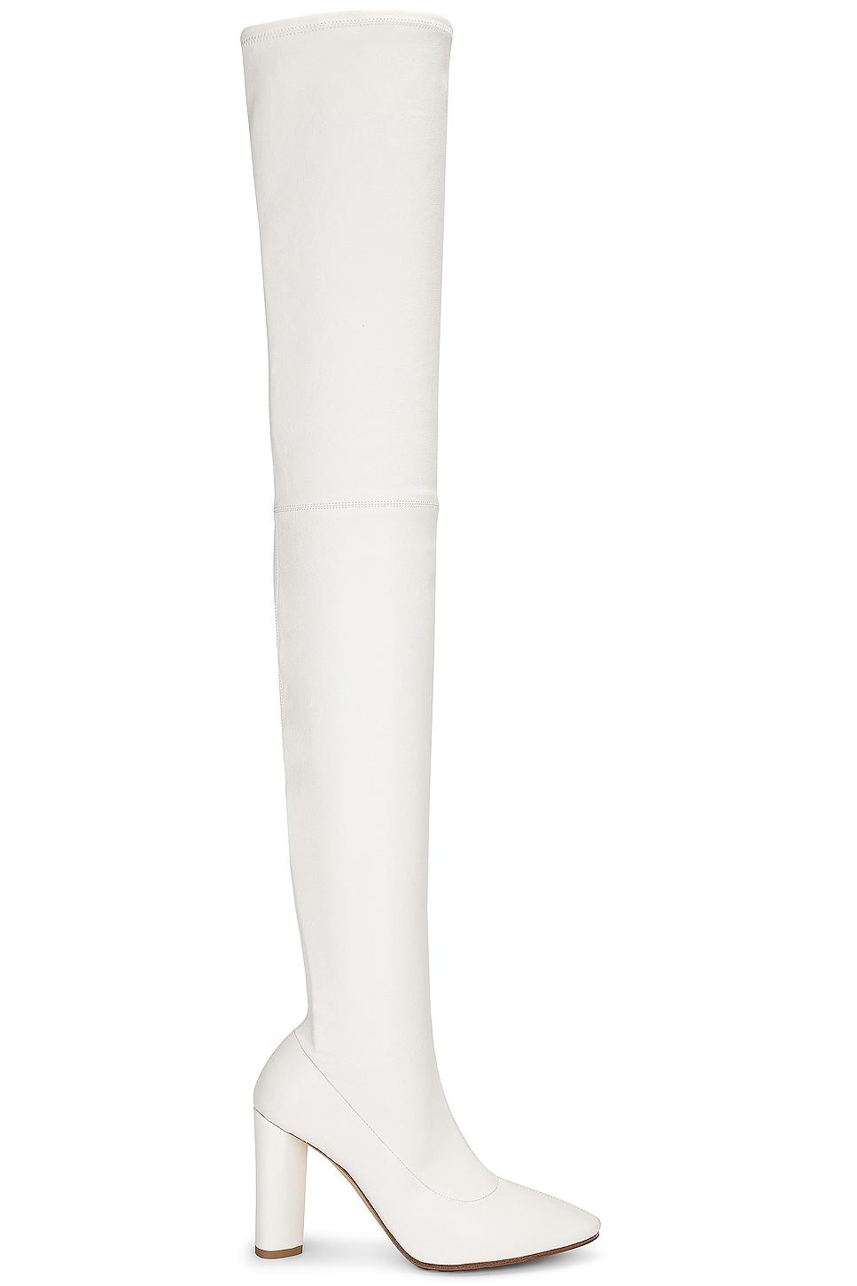 Image 1 of Bottega Veneta Tripod Thigh High Boot in White