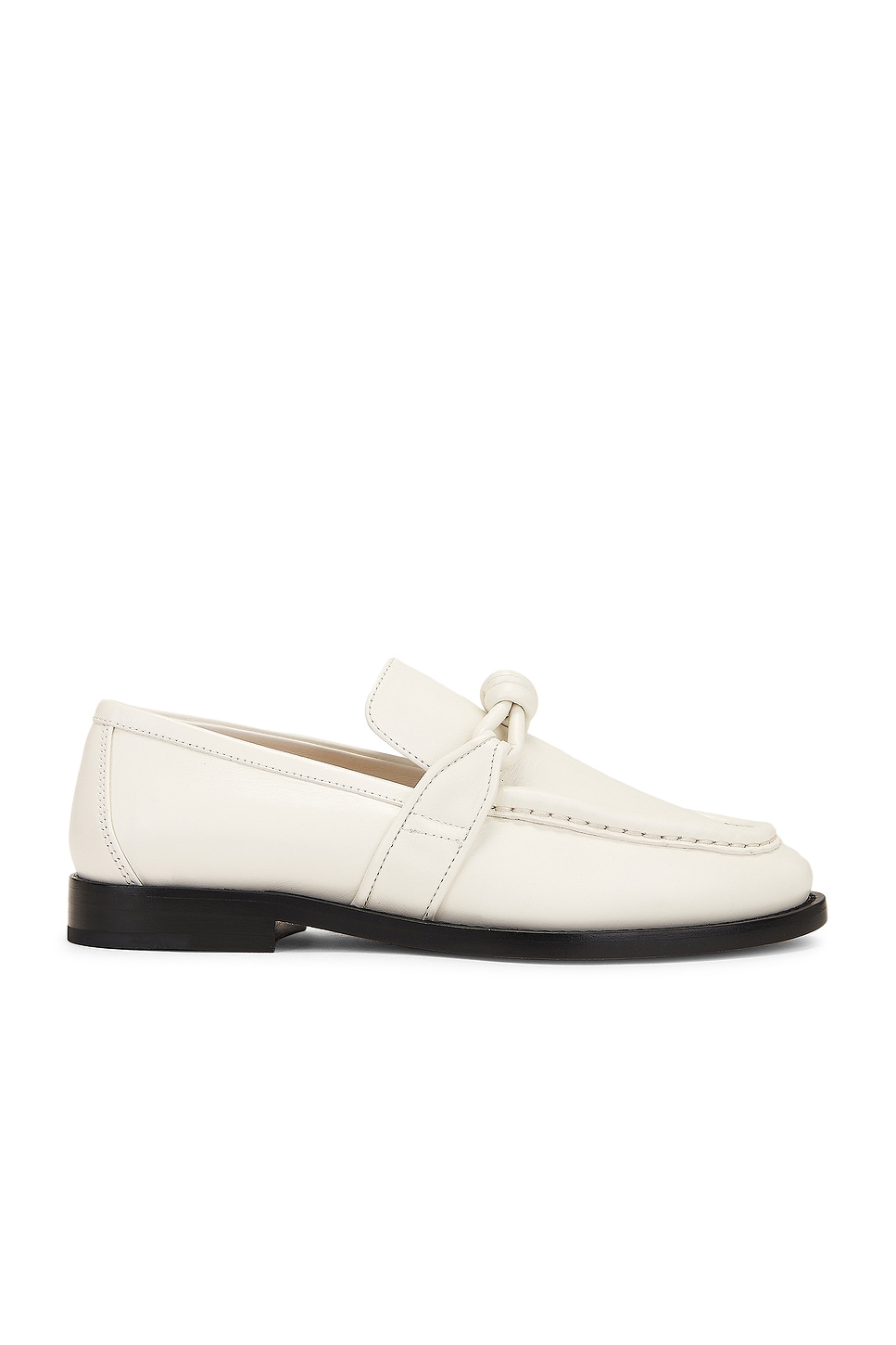 Astaire Flat Loafer in Cream
