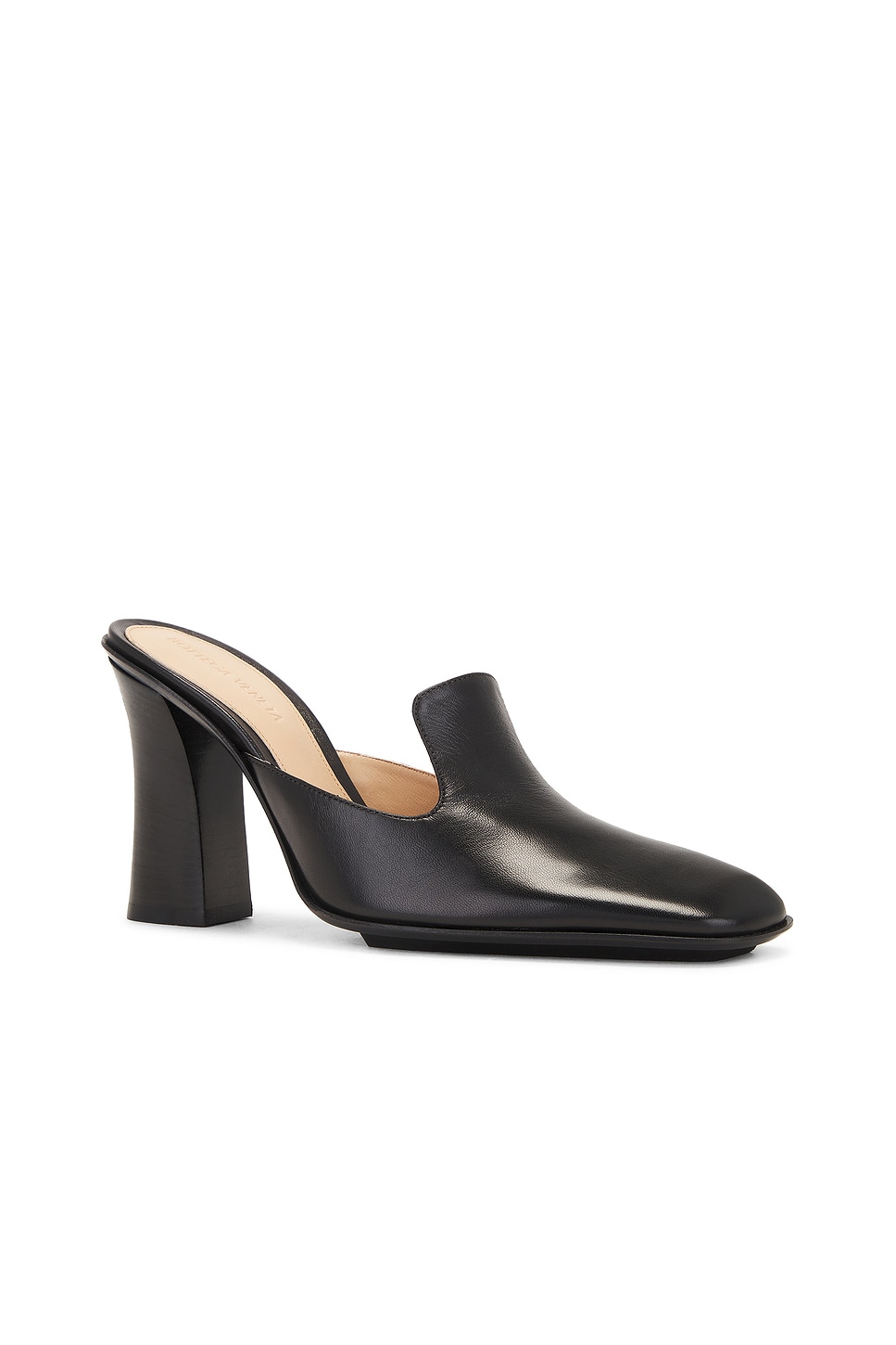 Shop Bottega Veneta Step Pump In Black