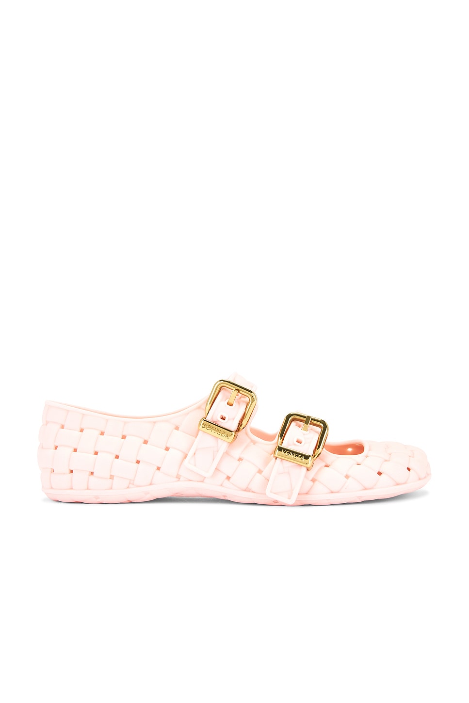 Image 1 of Bottega Veneta Amy Flat in Rose