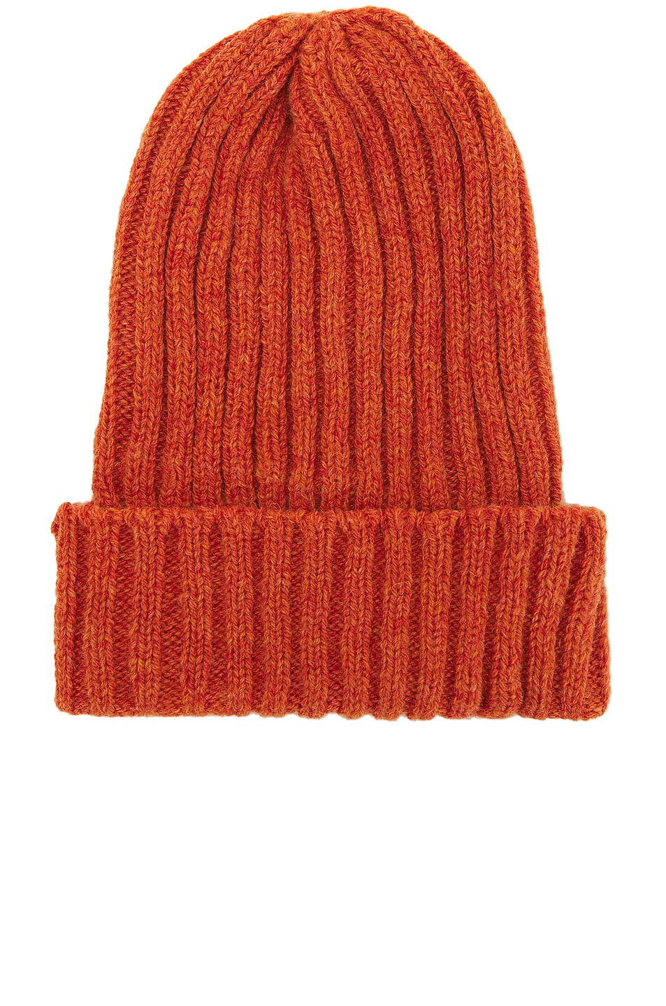 Wool Watch Cap in Orange