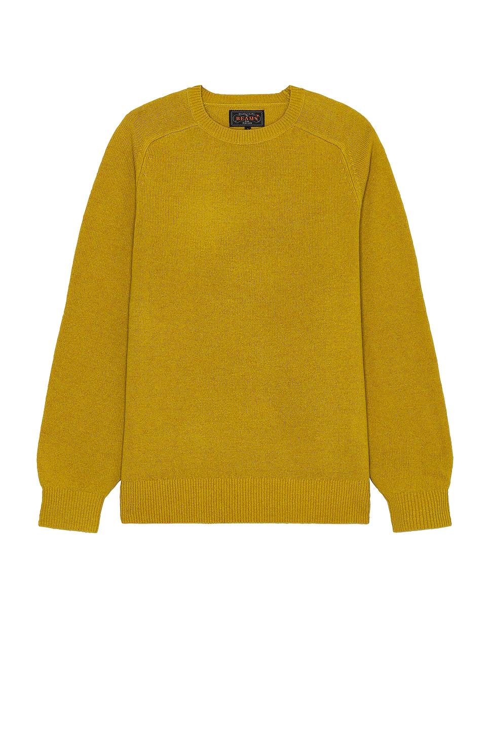 Image 1 of Beams Plus Sweater in Mustard
