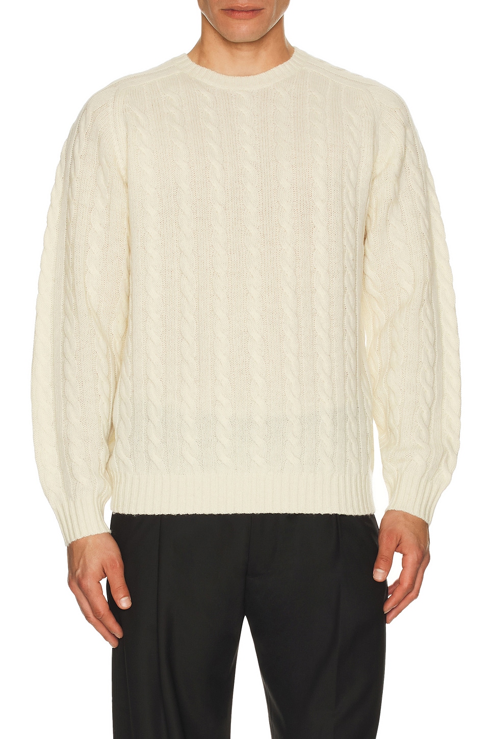 Image 1 of Beams Plus Crew Cable 5G in Off White