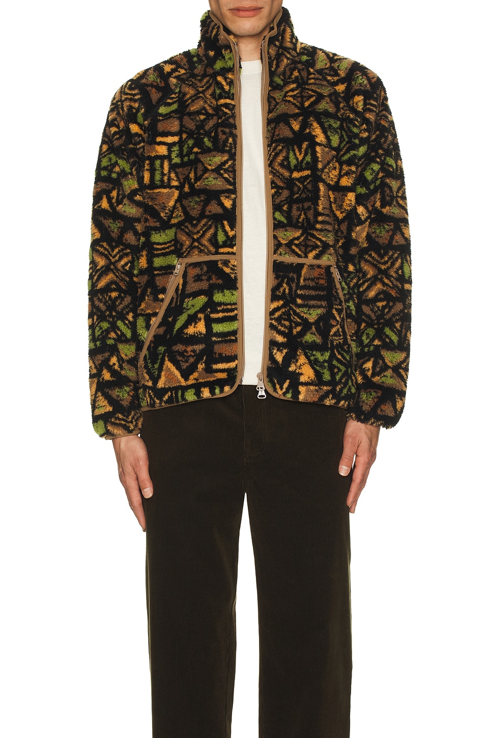Image 1 of Beams Plus Mil Jersey Jacquard Boa in Batik