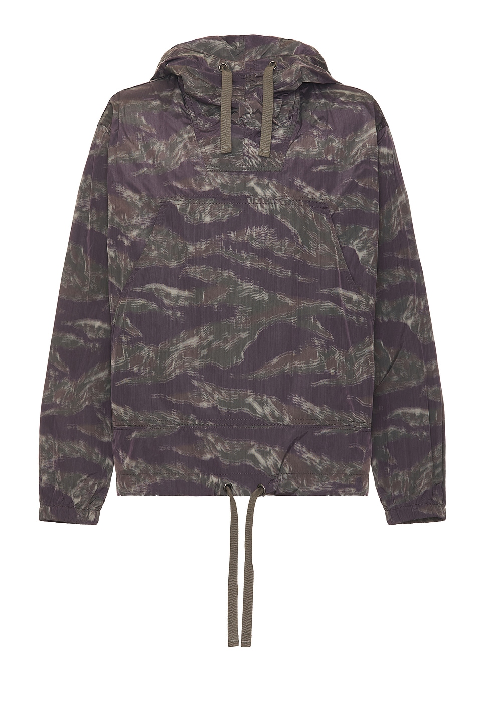 Image 1 of Beams Plus Mil Smock Hooded Jacket in Tiger Stripe