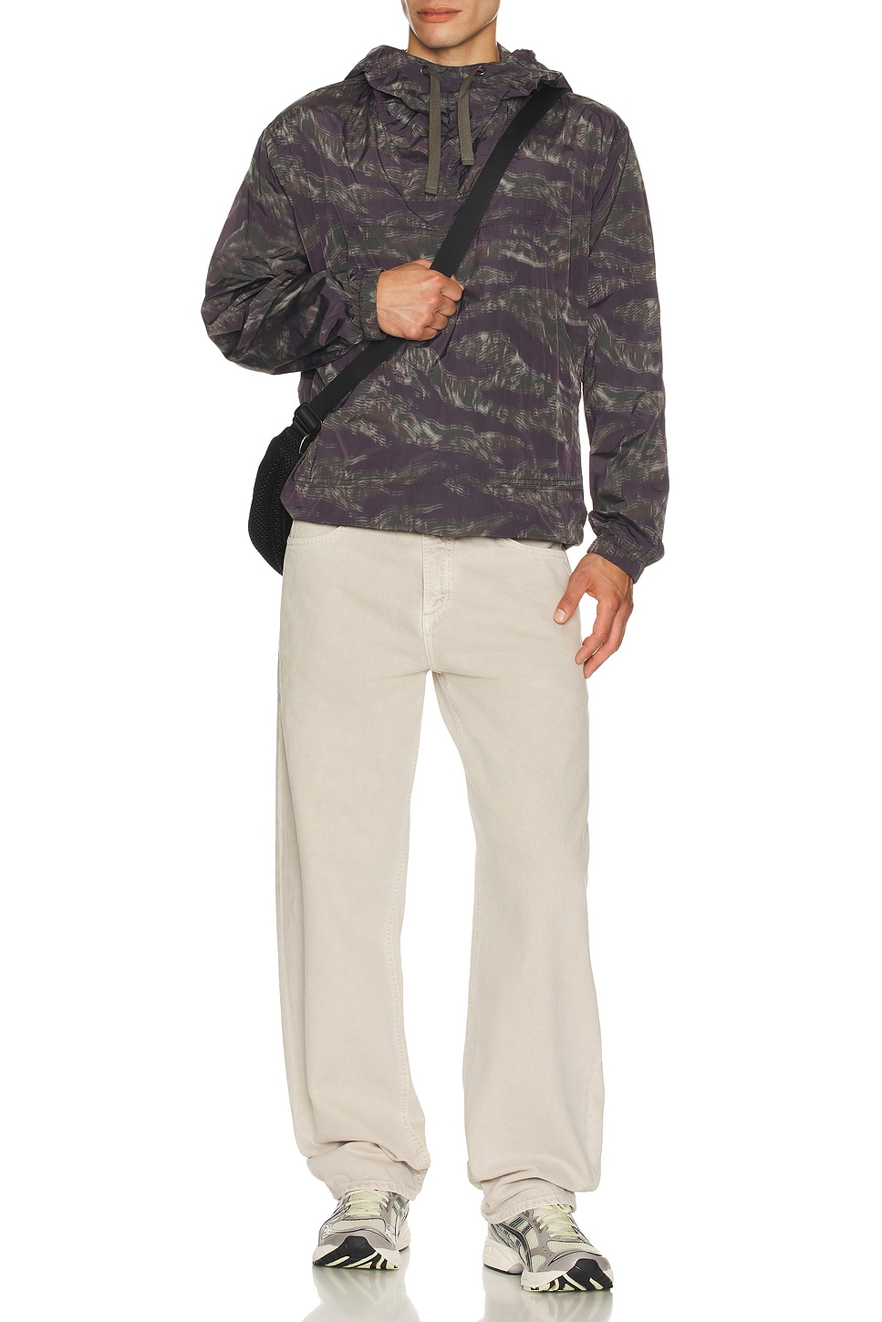 Image 1 of Beams Plus Mil Smock Hooded Jacket in Tiger Stripe