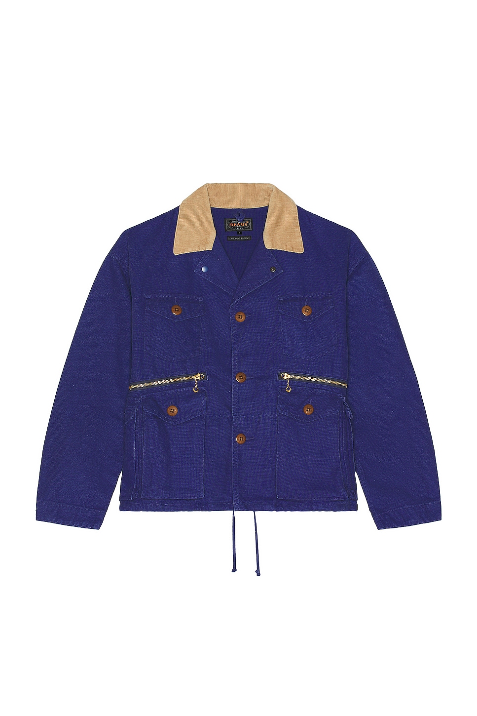 Image 1 of Beams Plus Fish-hunting Heavy Oxford Jacket in Blue