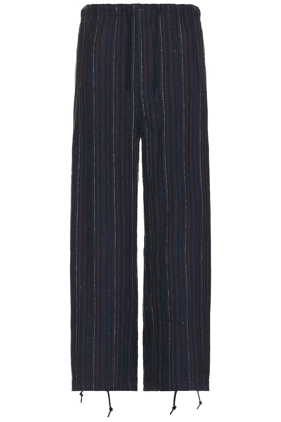 Beams Plus Mil Easy Pants Hickory Tweed Pant in Navy | FWRD
