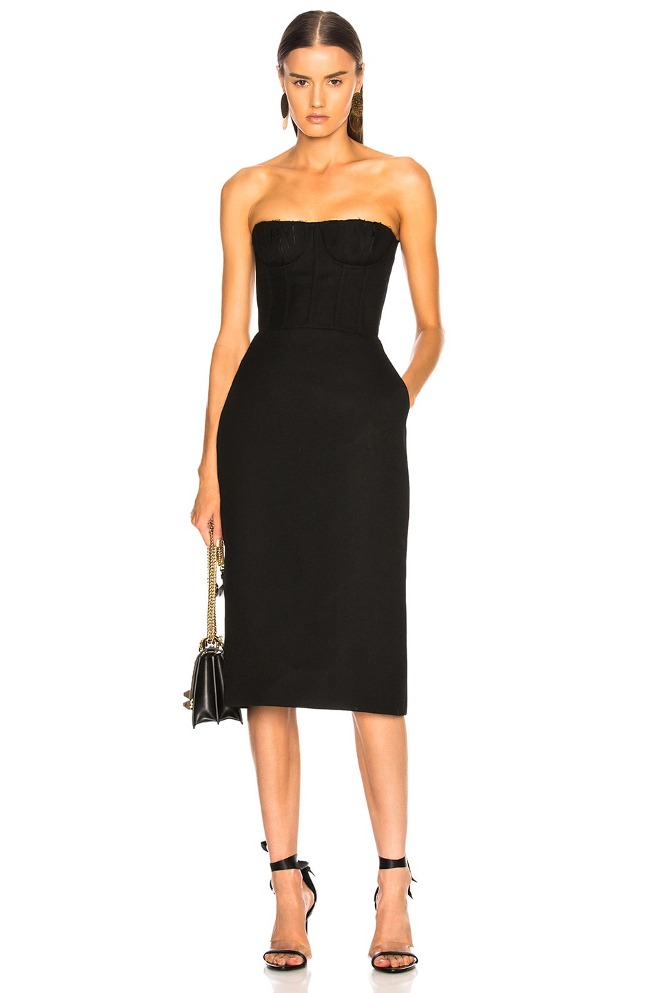 Brock Collection Delfina Dress in Black | FWRD