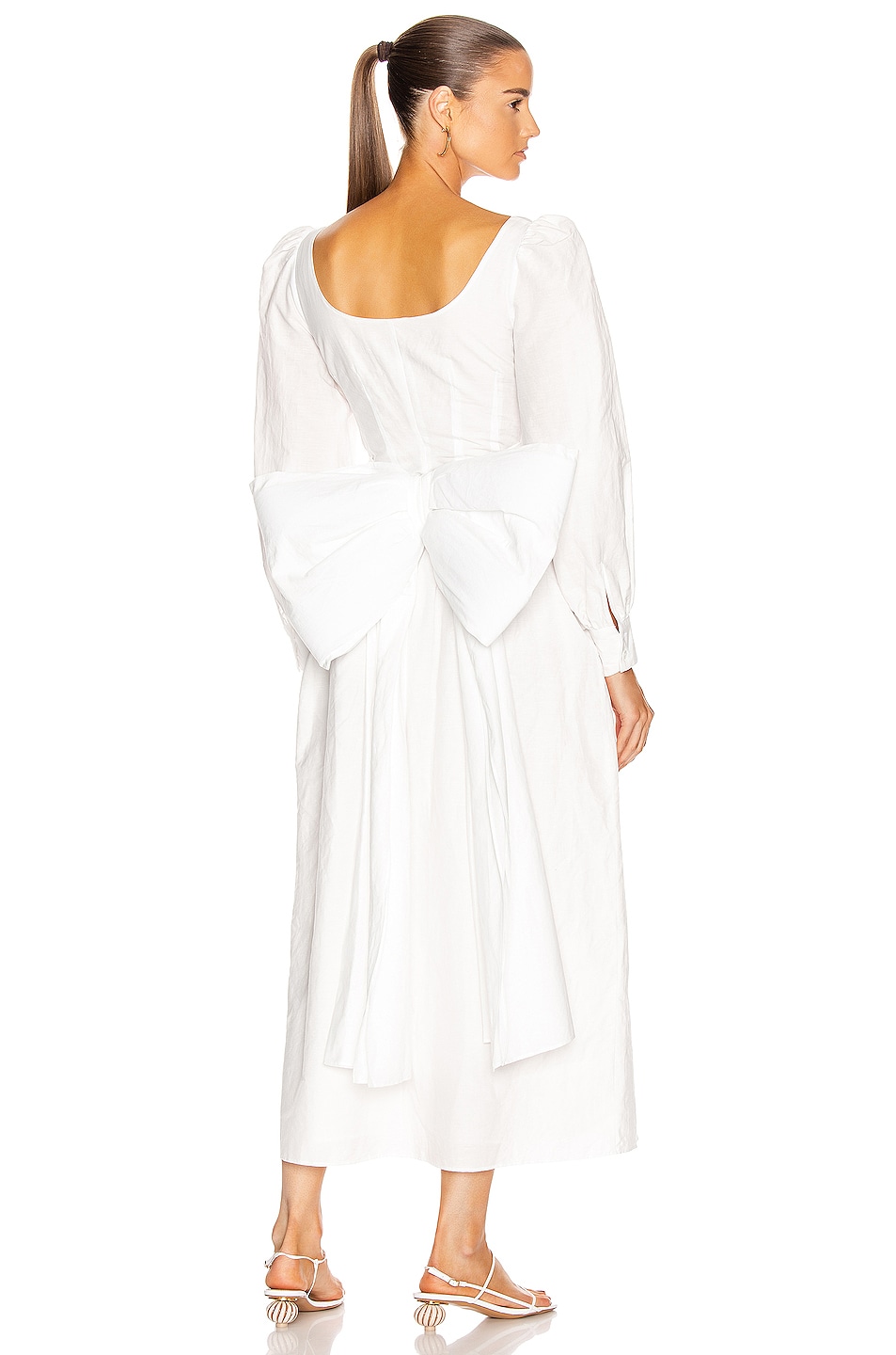 Image 1 of Brock Collection Quaneisha Maxi Dress in White
