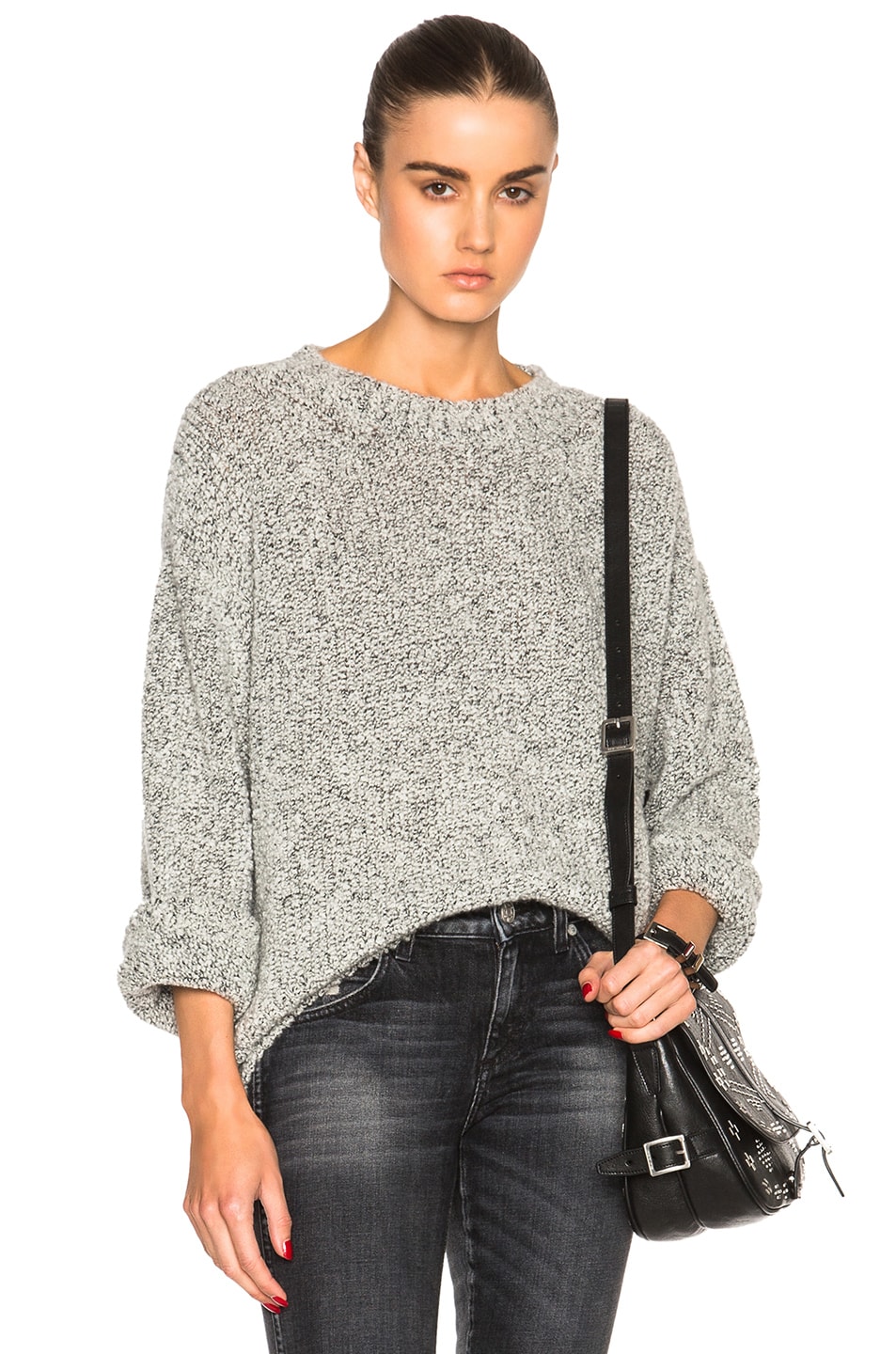Image 1 of Brock Collection Cashmere Komo Sweater in Black & White
