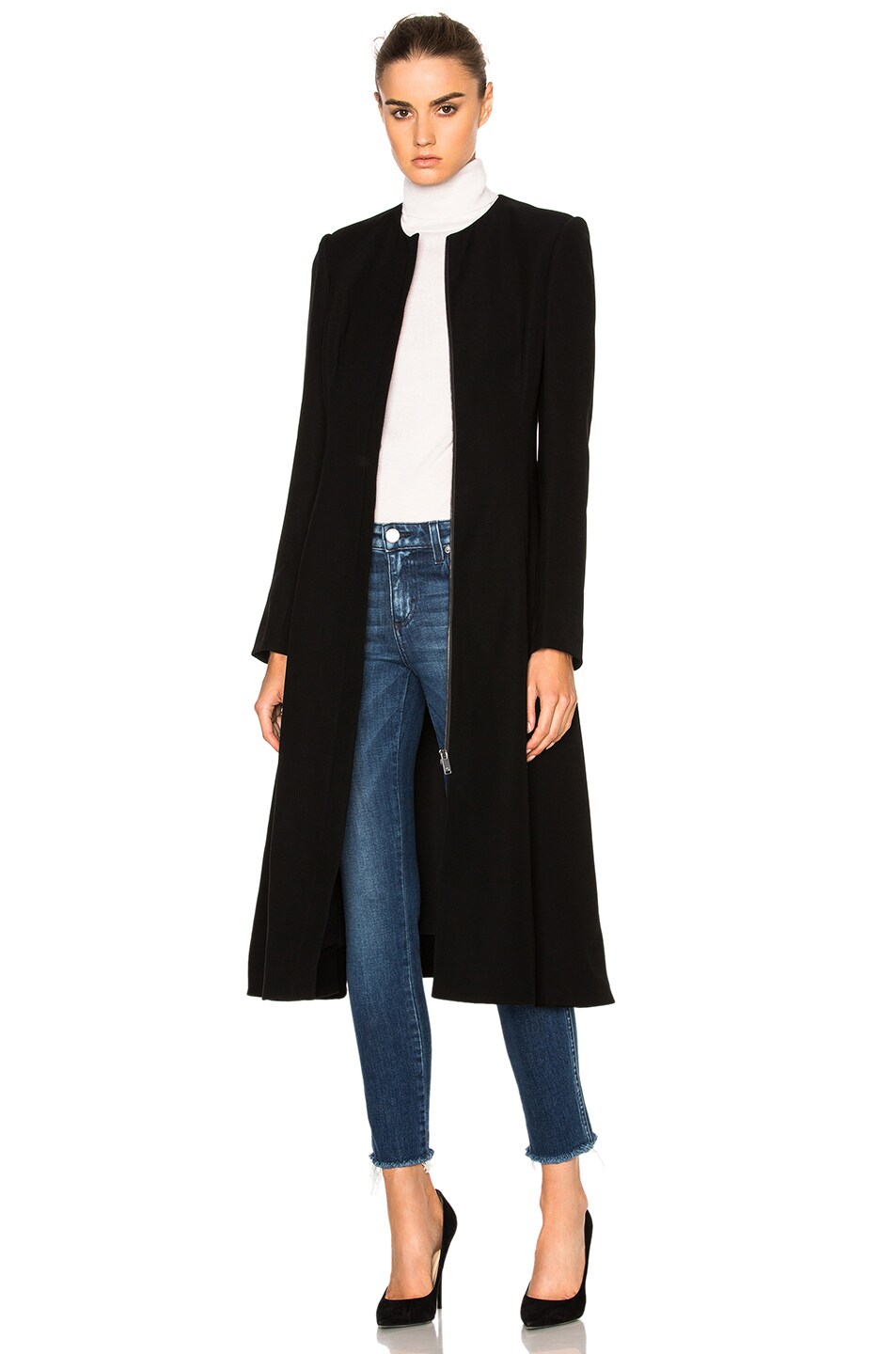 Image 1 of Brock Collection Carine Coat in Black