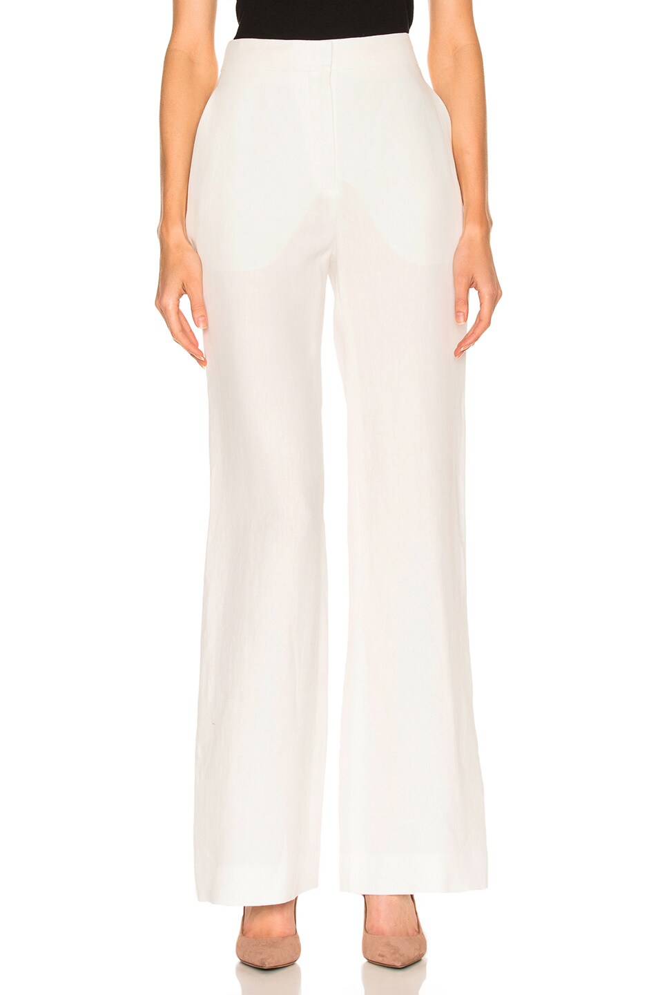 Image 1 of Brock Collection Pamela Pant in Natural White