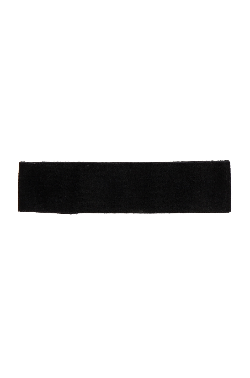 Image 1 of Bartoli Wide Velvet Choker in Black