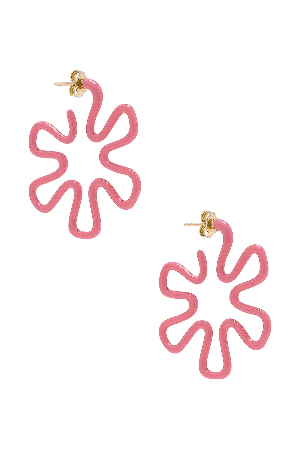 Image 1 of BEA BONGIASCA B Pink Earrings in Bubblegum Pink
