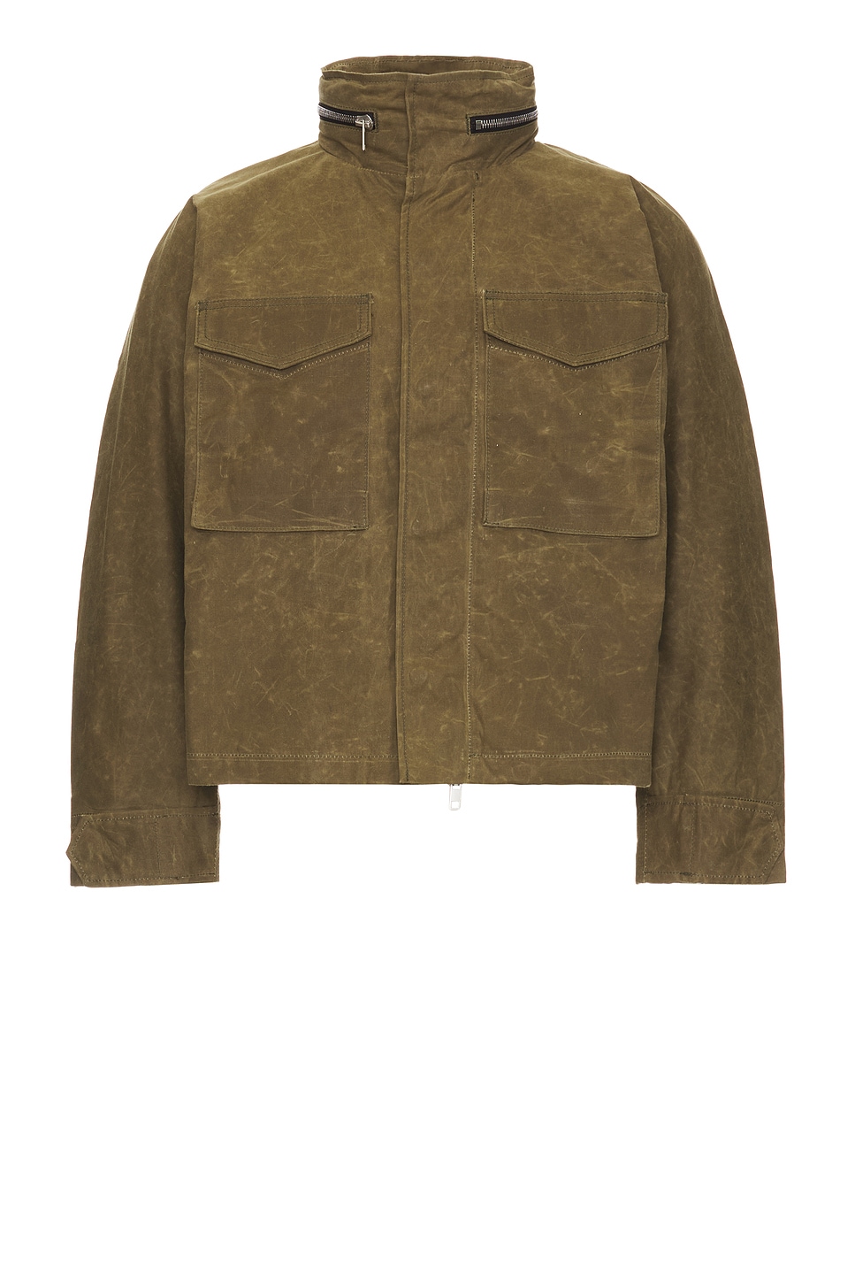 Cargo Jacket in Olive