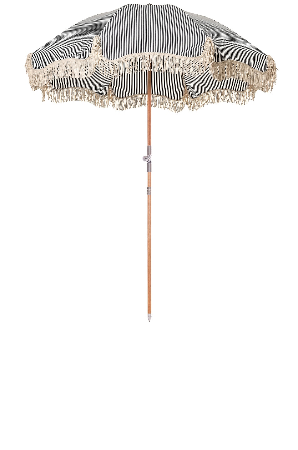Image 1 of business & pleasure co. Premium Umbrella in Laurens Navy Stripe