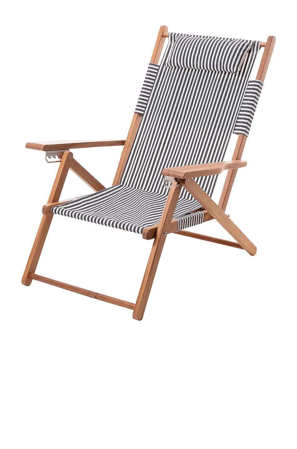 Image 1 of business & pleasure co. Tommy Chair in Laurens Navy Stripe