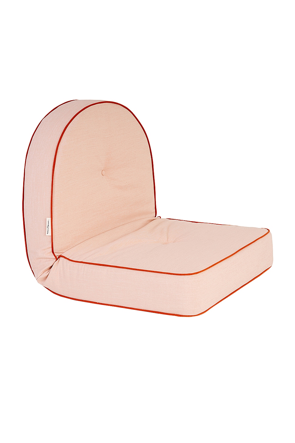 Image 1 of business & pleasure co. Reclining Pillow Lounger in Riviera Pink