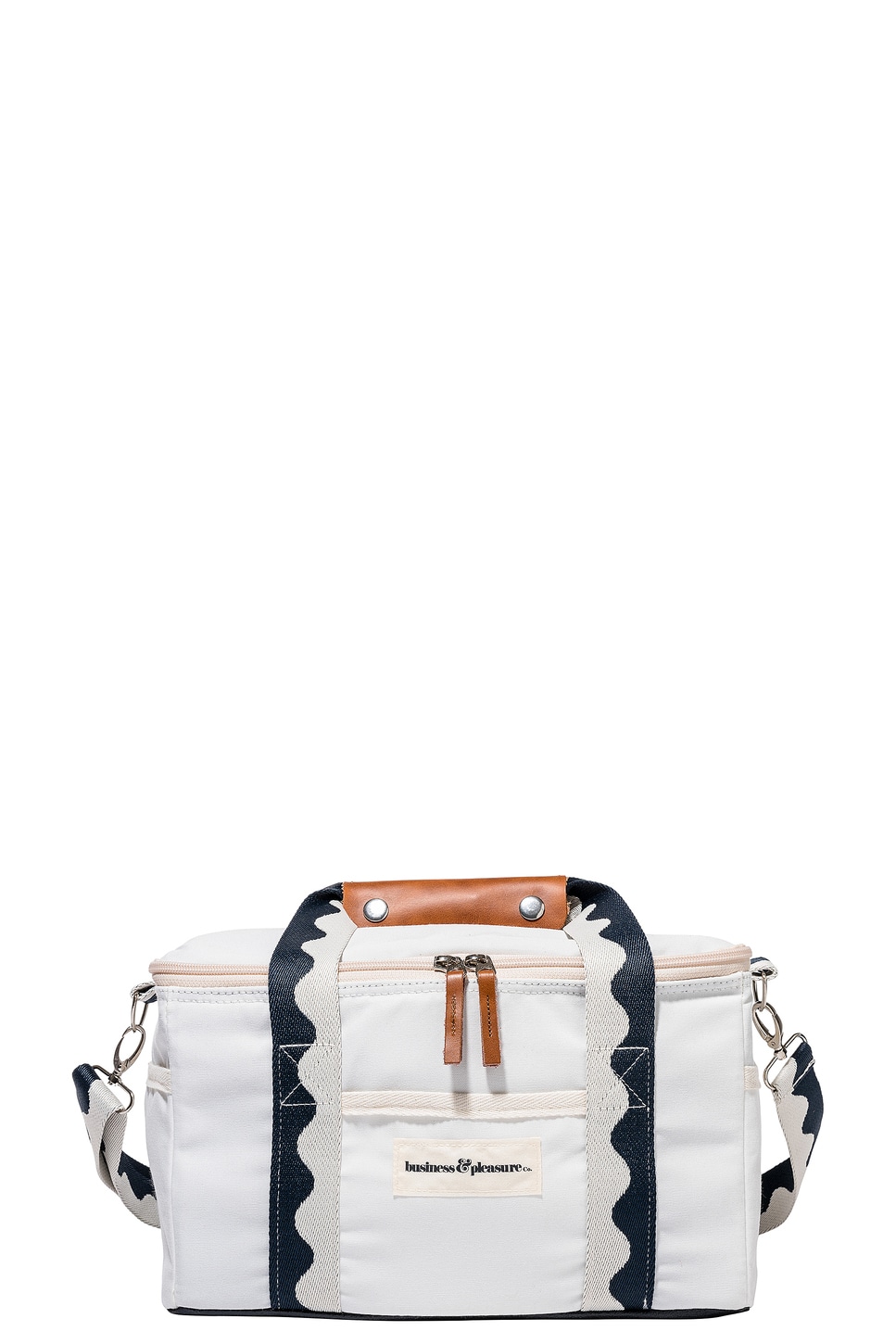 Image 1 of business & pleasure co. Premium Cooler Bag in Riviera White