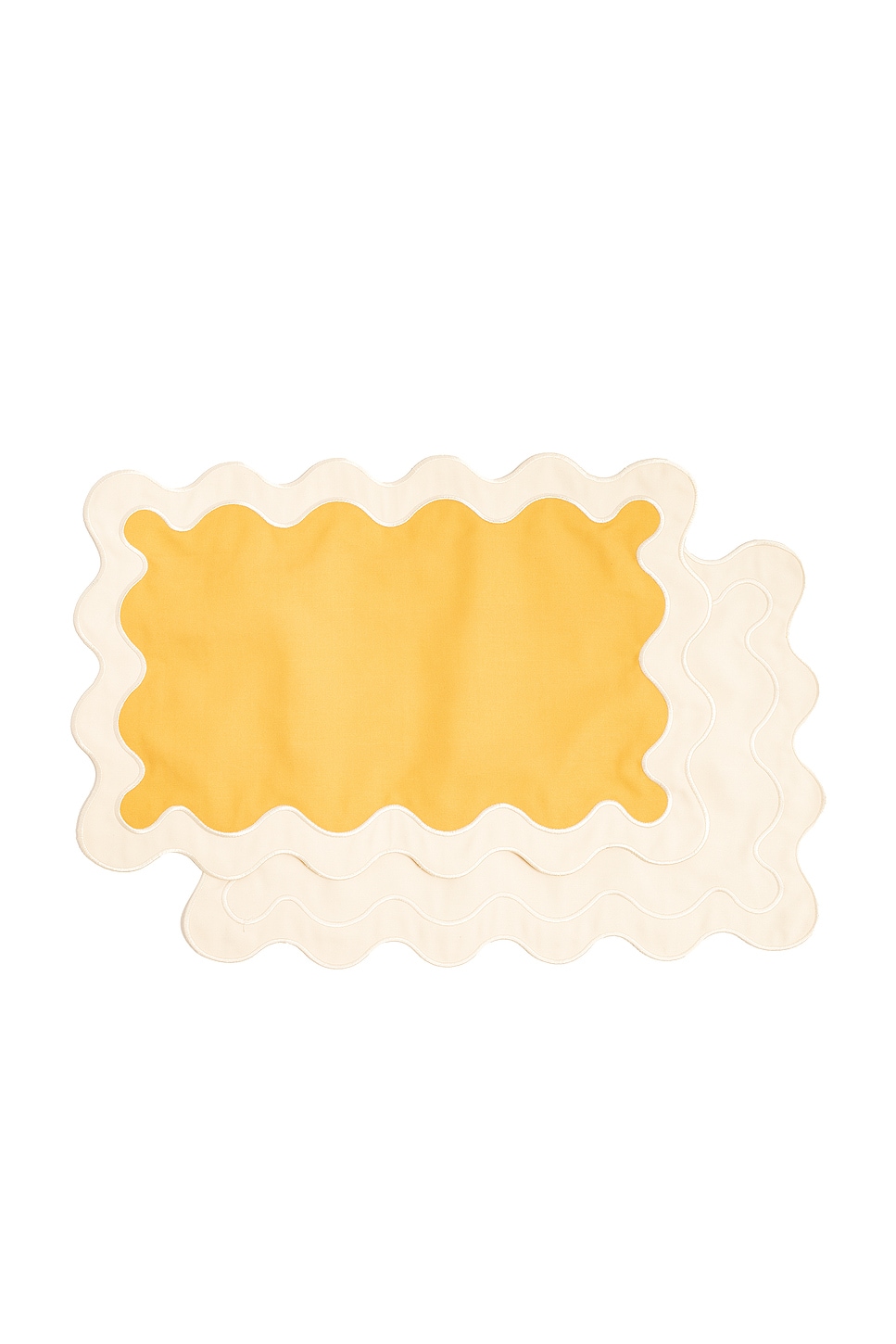 Image 1 of business & pleasure co. Placemat in Rivie Mimosa