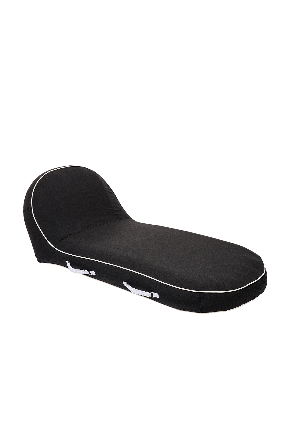 Image 1 of business & pleasure co. Pool Lounger Inflatable in Rivie Black