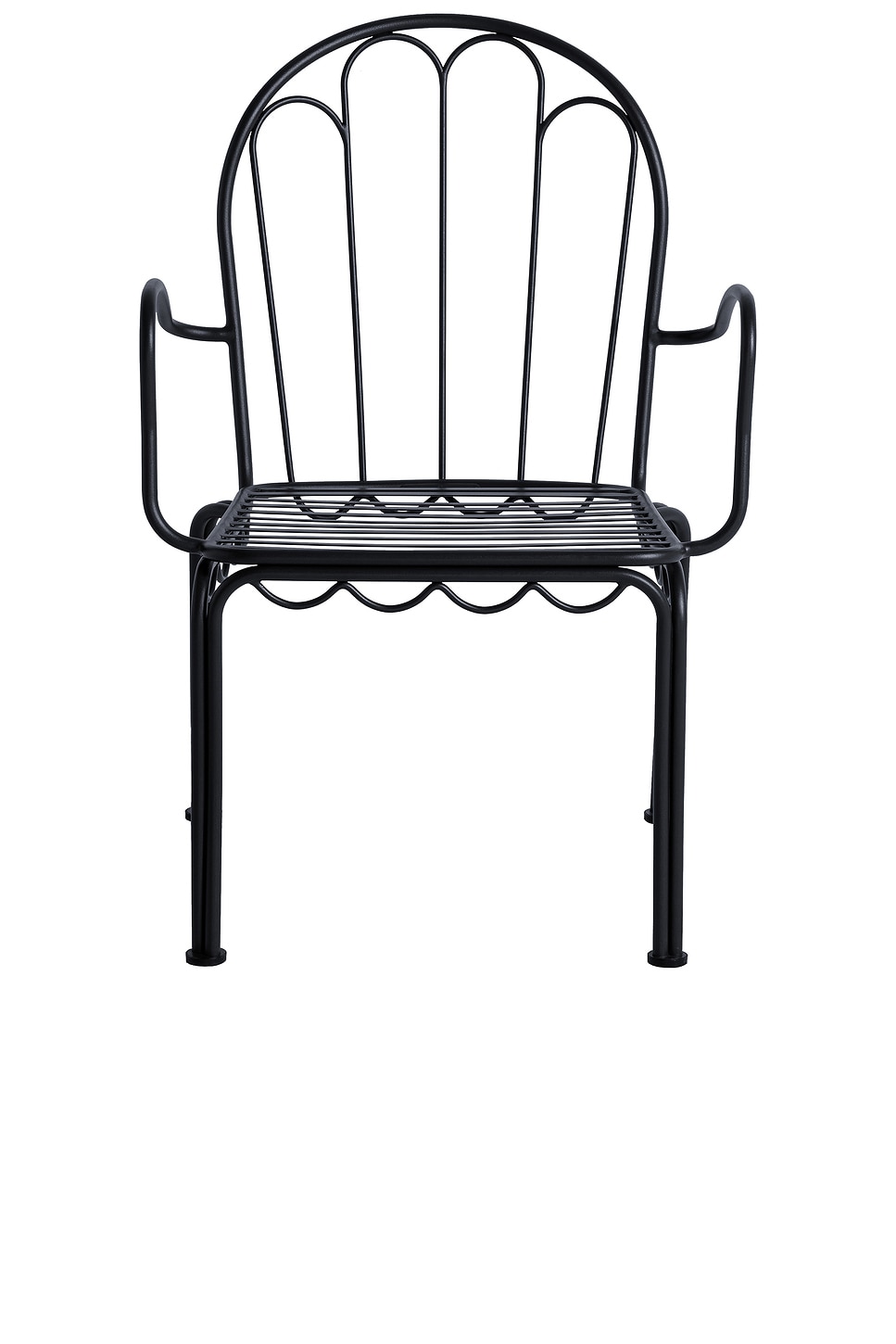 Image 1 of business & pleasure co. Al Fresco Dining Chair in Vintage Black